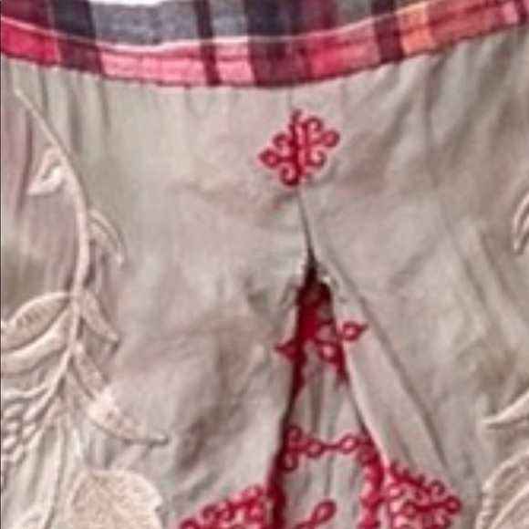 Johny Was Plaid embroidered western top - Picture 12 of 12